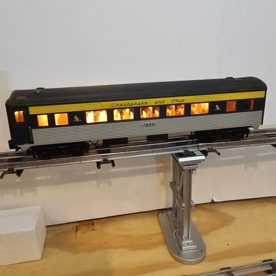 Chesapeake & Ohio A-B-A F7A Set & Five Coaches + Boxes (T1-JS)