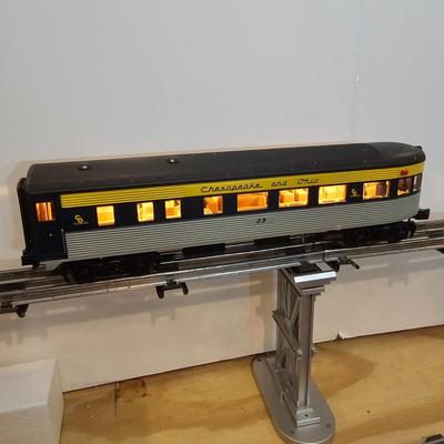 Chesapeake & Ohio A-B-A F7A Set & Five Coaches + Boxes (T1-JS)