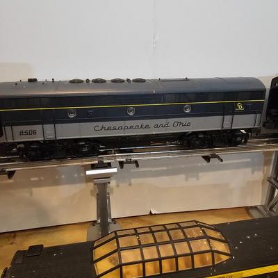 Chesapeake & Ohio A-B-A F7A Set & Five Coaches + Boxes (T1-JS)