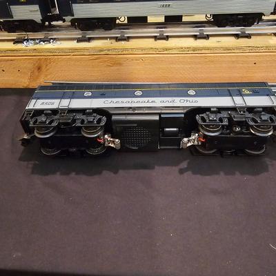 Chesapeake & Ohio A-B-A F7A Set & Five Coaches + Boxes (T1-JS)