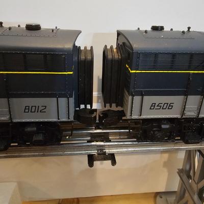 Chesapeake & Ohio A-B-A F7A Set & Five Coaches + Boxes (T1-JS)