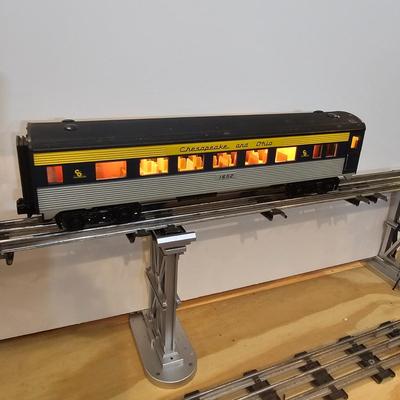 Chesapeake & Ohio A-B-A F7A Set & Five Coaches + Boxes (T1-JS)