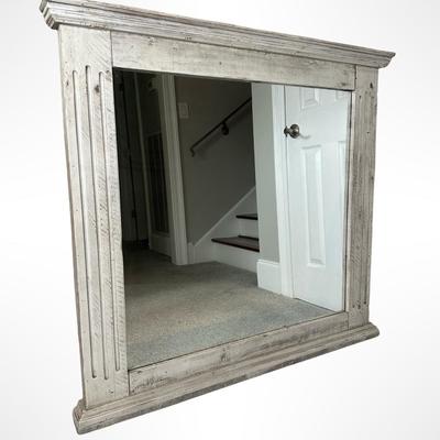 IFD Distressed Wood Fireplace Mantel – Made in Mexico