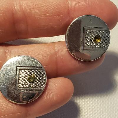 Benrus Eagle Pocket Watch, Cufflinks and Tie Pins (LR-KD)
