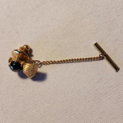 Benrus Eagle Pocket Watch, Cufflinks and Tie Pins (LR-KD)