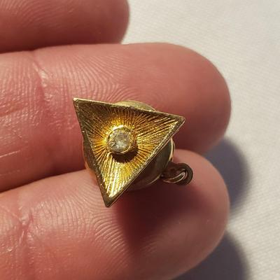 Benrus Eagle Pocket Watch, Cufflinks and Tie Pins (LR-KD)