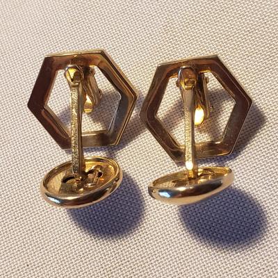 Benrus Eagle Pocket Watch, Cufflinks and Tie Pins (LR-KD)