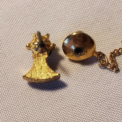 Benrus Eagle Pocket Watch, Cufflinks and Tie Pins (LR-KD)
