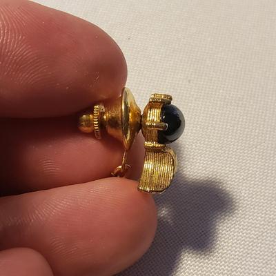 Benrus Eagle Pocket Watch, Cufflinks and Tie Pins (LR-KD)