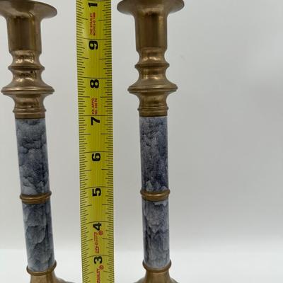 Pair of Import Collection Candle Holders