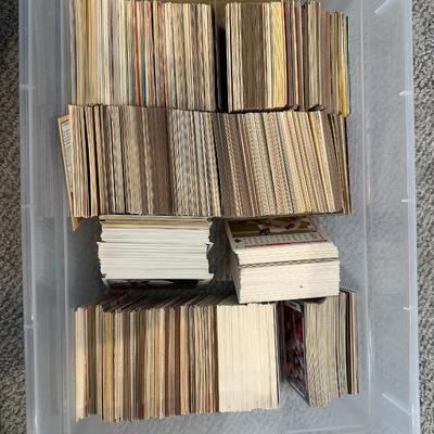 Mixed Lot of Vintage Sports Trading Cards – Baseball, Basketball & Football