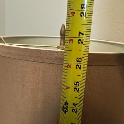 STORAGE OTTOMAN AND LAMP