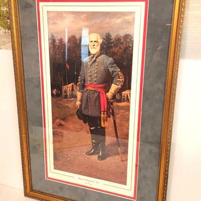 Lot #20 Robert E. Lee Framed Print
