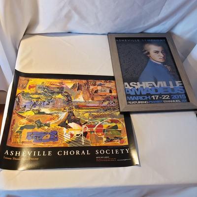 Asheville Choral Society and Symphony Posters (LR-KD)