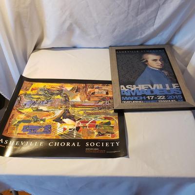 Asheville Choral Society and Symphony Posters (LR-KD)