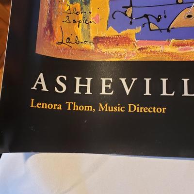 Asheville Choral Society and Symphony Posters (LR-KD)