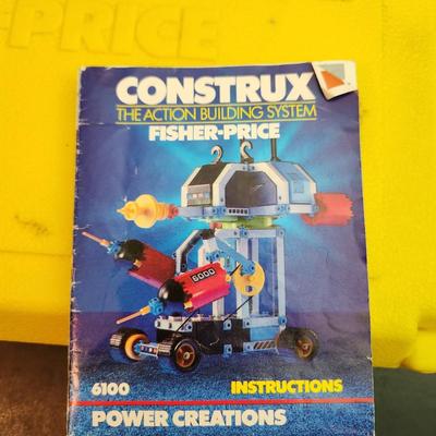Lot of Fisher Price Contrux with case