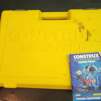 Lot of Fisher Price Contrux with case