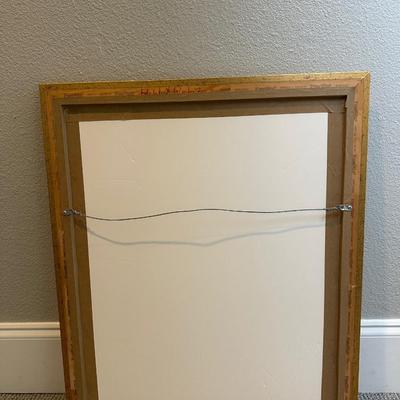 Framed Arbe Oil Painting Signed & Numbered
