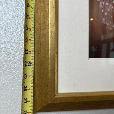 Framed Arbe Oil Painting Signed & Numbered