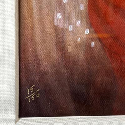 Framed Arbe Oil Painting Signed & Numbered
