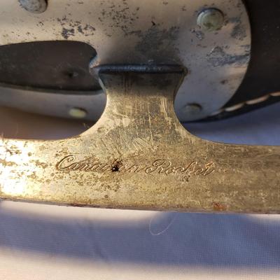 Canadian Rocket Ice Skates & Sears Metal Roller Skates (LR-KD)