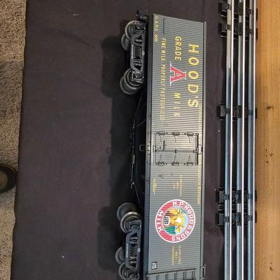 Seven Hood's Dairy Milk Box Cars w/Boxes (T2-JS)