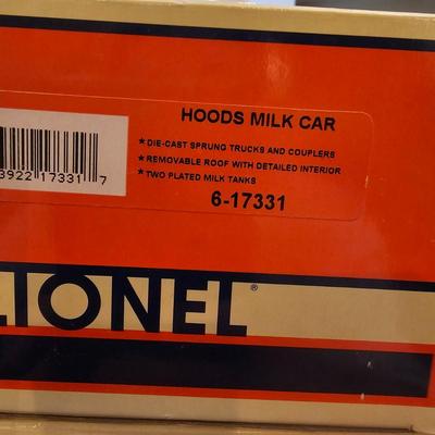 Seven Hood's Dairy Milk Box Cars w/Boxes (T2-JS)