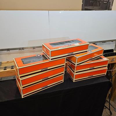 Seven Hood's Dairy Milk Box Cars w/Boxes (T2-JS)