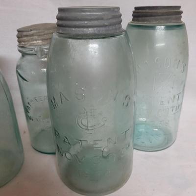 Vintage Mason Jars, Apothecary & Soda Bottles Plus More (W-EL)