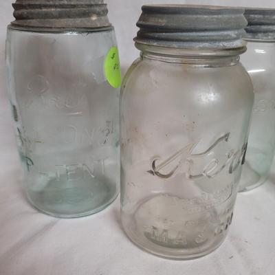 Vintage Mason Jars, Apothecary & Soda Bottles Plus More (W-EL)