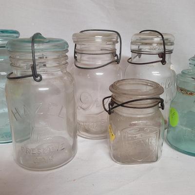Vintage Mason Jars, Apothecary & Soda Bottles Plus More (W-EL)