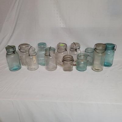 Vintage Mason Jars, Apothecary & Soda Bottles Plus More (W-EL)