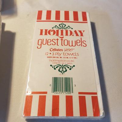 Ceramic Candle Holders-Lefton, Metal Card Holder and NIB Paper Products (LR-KD)