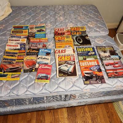 Lot of Car Magazines 1960's Customs Cars Hot rod Parts