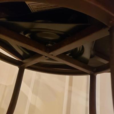 Four Wood and Metal Bar Stools (K-KD)
