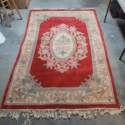 5' x 8' Floral Area Rug (BB-EL)