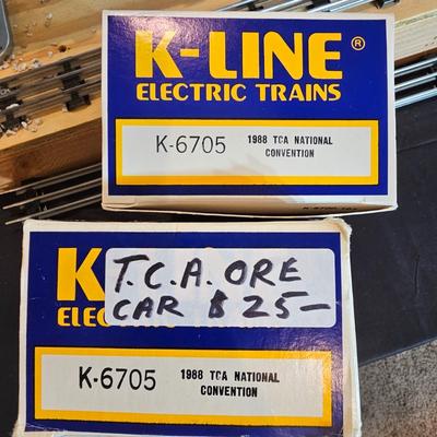 Grand Assortment of Ore Cars w/Boxes (T1-JS)
