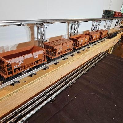Grand Assortment of Ore Cars w/Boxes (T1-JS)