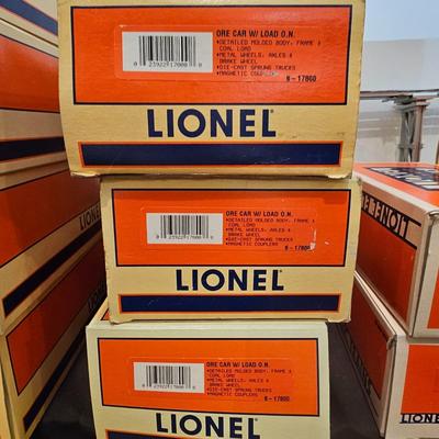 Grand Assortment of Ore Cars w/Boxes (T1-JS)