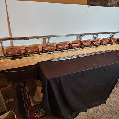 Grand Assortment of Ore Cars w/Boxes (T1-JS)