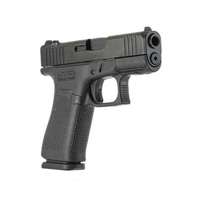 Sale Photo Thumbnail #258: MANUFACTURER: GLOCK
FAMILY: G43 Series
MODEL: G43X MOS
TYPE: Semi-Auto Pistol
ITEM GROUP: Centerfire Polymer Pistols
ACTION: Safe Action
CALIBER/GAUGE: 9mm
FINISH: Gas Nitride
FINISH TYPE: Black
FRAME: Polymer Frame
BARREL: 3.39"
OVERALL LENGTH: 6.5"
CAPA