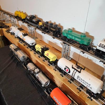 Ultimate Assortment of O Gauge Tank Cars (T1-JS)