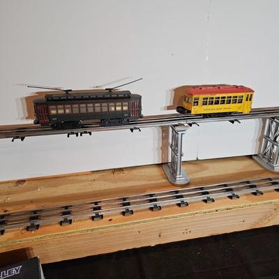 Pair of O Gauge Trolleys (T1-JS)