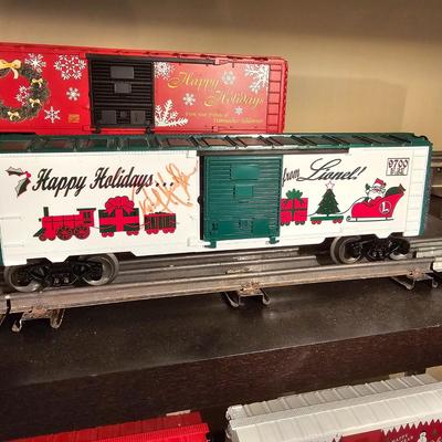 Assorted Christmas Holiday Boxcars & More (T1-JS)