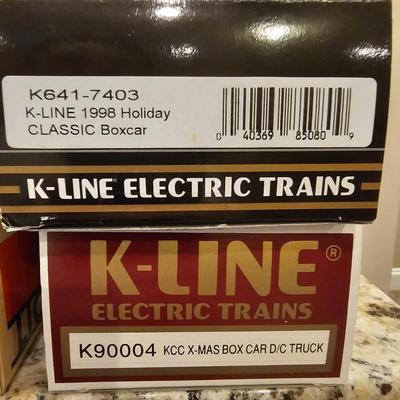 Assorted Christmas Holiday Boxcars & More (T1-JS)