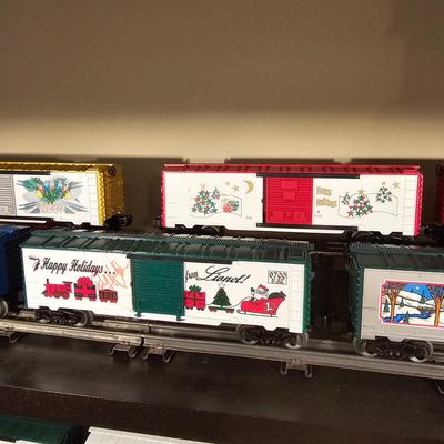 Assorted Christmas Holiday Boxcars & More (T1-JS)