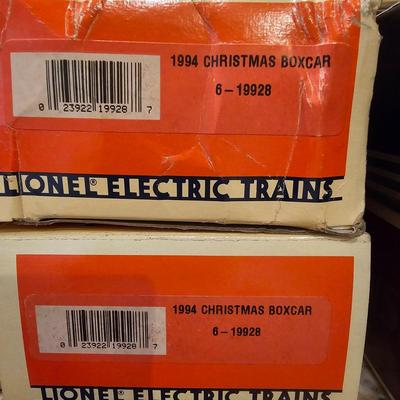 Assorted Christmas Holiday Boxcars & More (T1-JS)