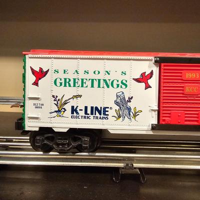 Assorted Christmas Holiday Boxcars & More (T1-JS)