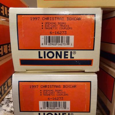 Assorted Christmas Holiday Boxcars & More (T1-JS)